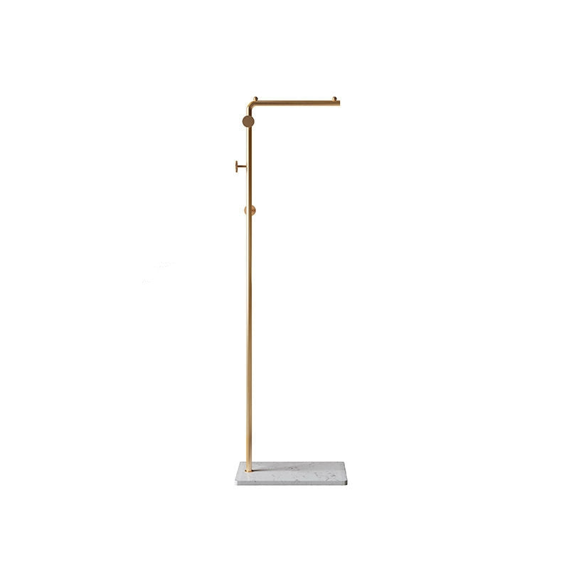 Metal Coat Rack Freestanding Marble Base Entryway Coats Hanger Stand Hooks