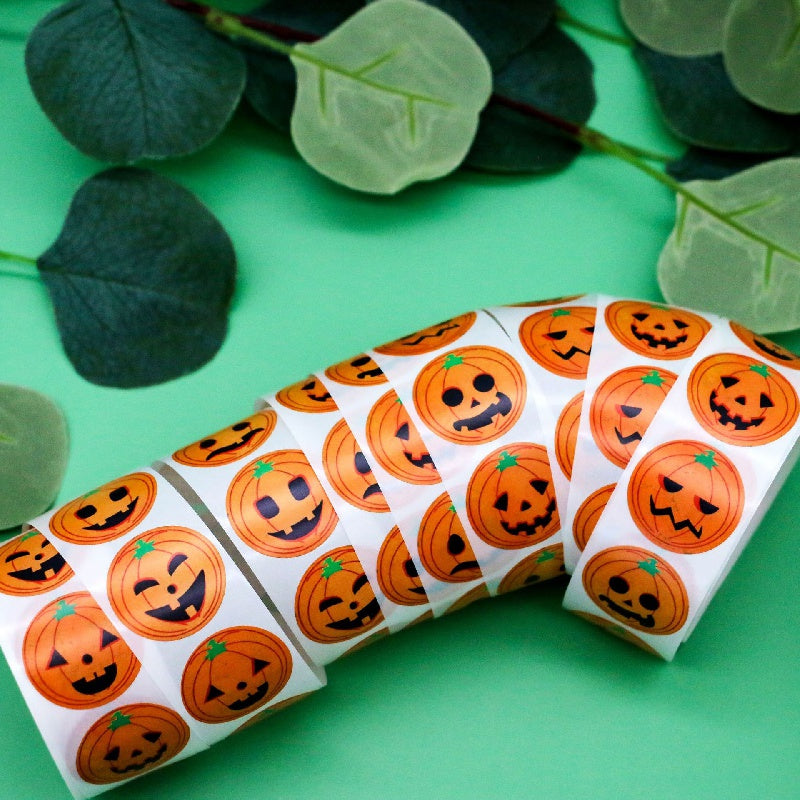 500pcs Halloween Pumpkin Christmas Stickers