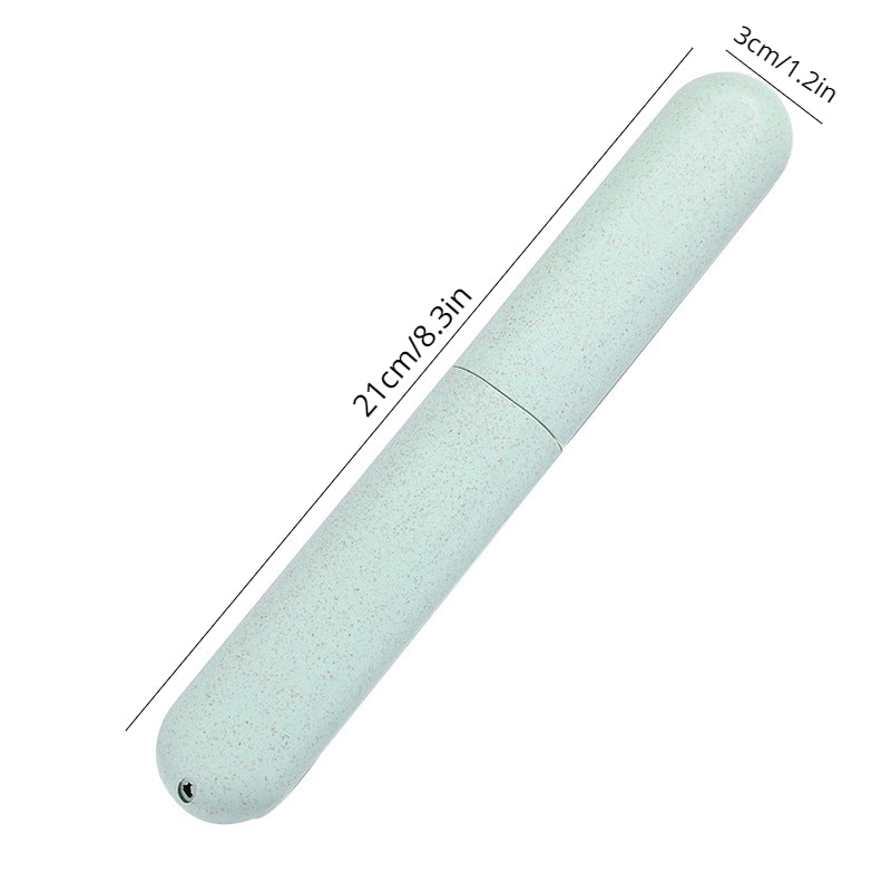 Wheat Straw Toothbrush Holder for Travel