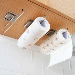 2pcs Toilet Paper Holder Bathroom Towel Rack Stand Paper Rack