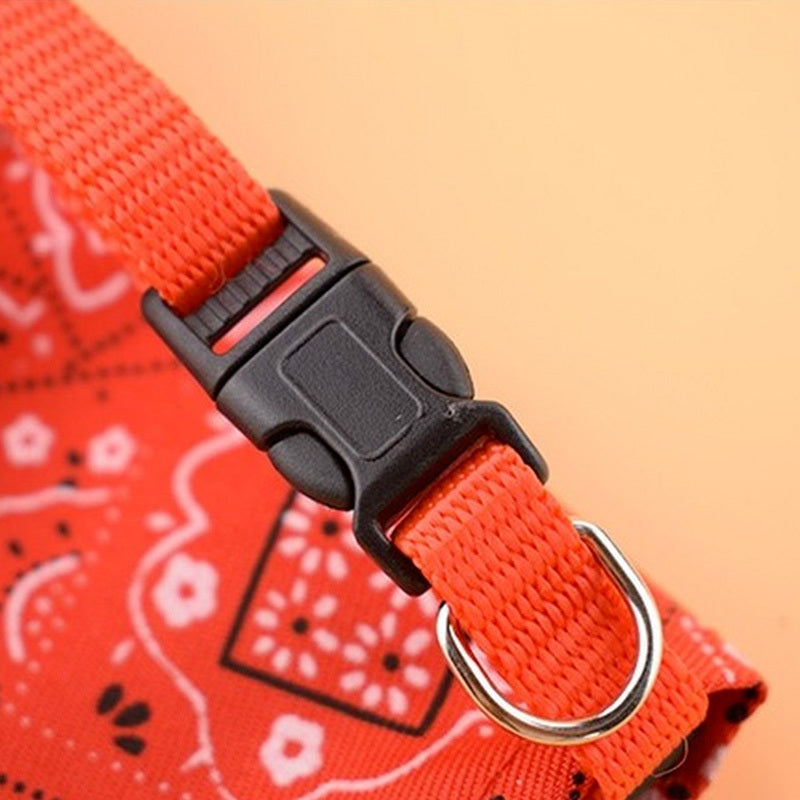 Adjustable Pet Triangle Towel Cat Dog Scarf