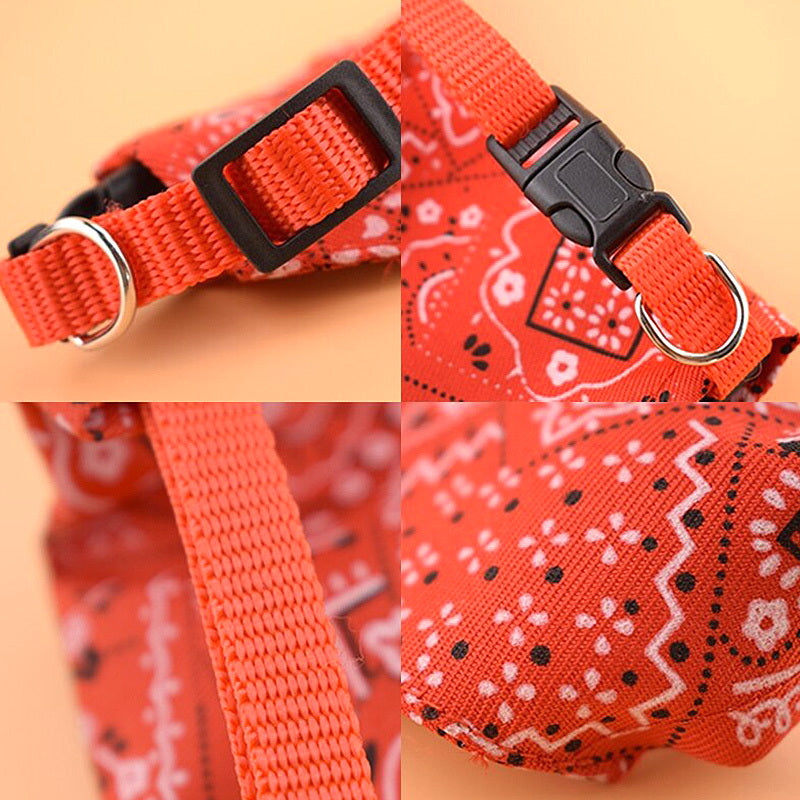 Adjustable Pet Triangle Towel Cat Dog Scarf