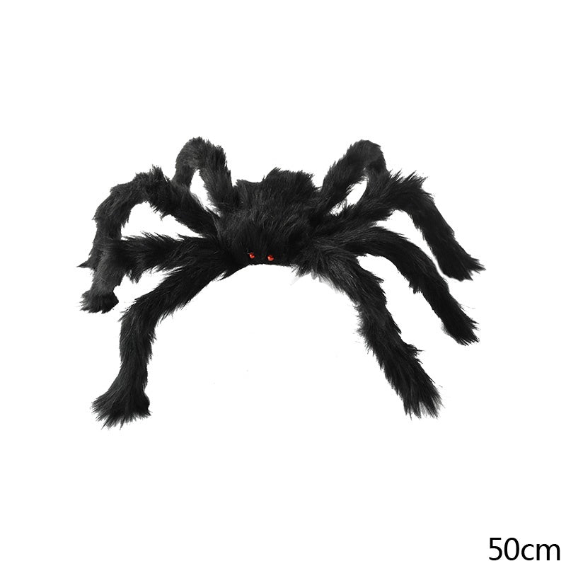 30 50 Spider Halloween Decoration Haunted House Prop Indoor Outdoor