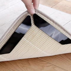 12pcs Rug Pad Gripper Non Slip Rug Pads Carpet Tape for Hardwood Floors