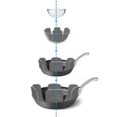 Pot Pan Protectors 12pcs 3 Sizes Stacking Pan Separators