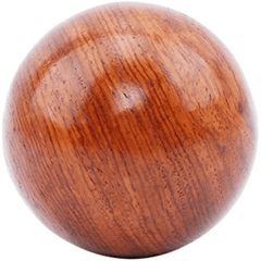 2pcs Rosewood Therapy Balls Hand Exercise Stress Relief