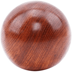 2pcs Rosewood Therapy Balls Hand Exercise Stress Relief