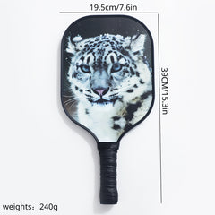 Fiberglass Carbon Fiber Pickleball Paddle Set with Ball for Training