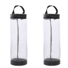 2pcs Outdoor Plastic Bag Holder Grocery Bag Rack Net Hanging Storage Bag