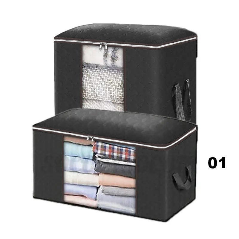Large Capacity Storage Bag Organizer with Sturdy Zipper