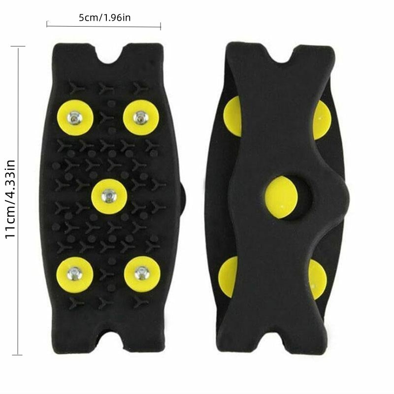 Women's Non Slip Micro Spikes for Hiking with Ice Claws
