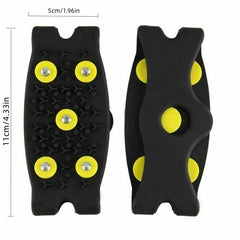 Women's Non Slip Micro Spikes for Hiking with Ice Claws