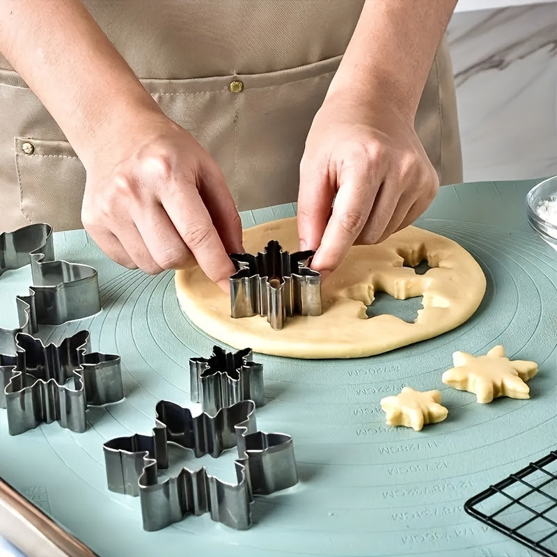 Snowflake Cookie Cutter Stainless Steel DIY Baking Tool