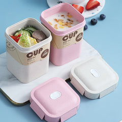 Japanese Style Sealed Soup Cup With Lid Commuter Soup Pot