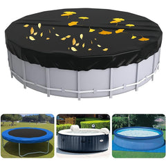 5 49 Meter Round Pool Cover Above Ground Pools Drawstring Hot Tub Cover
