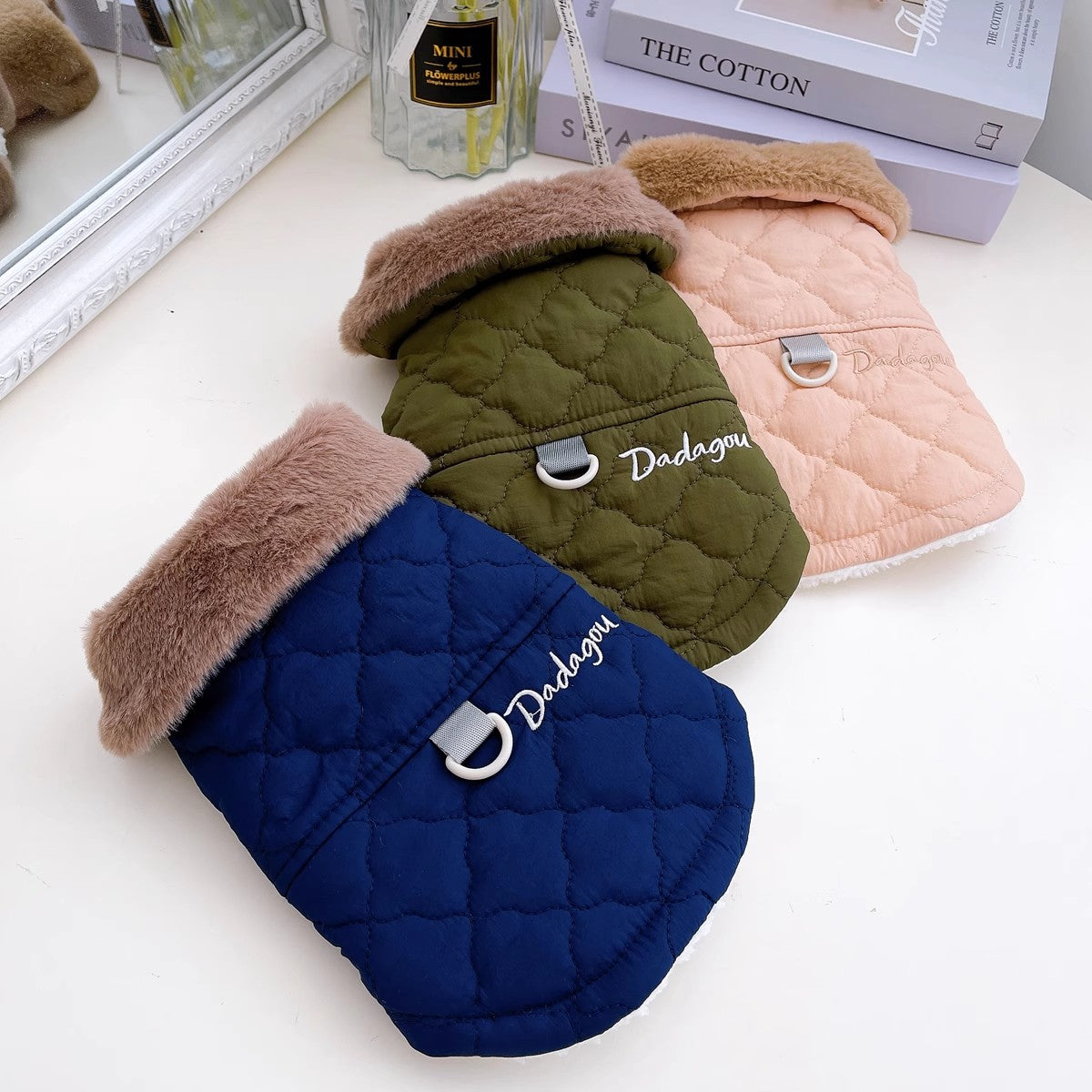Winter Warm Dog Coat Waterproof Dog Jacket For Small Dogs Puppy Pet Vest