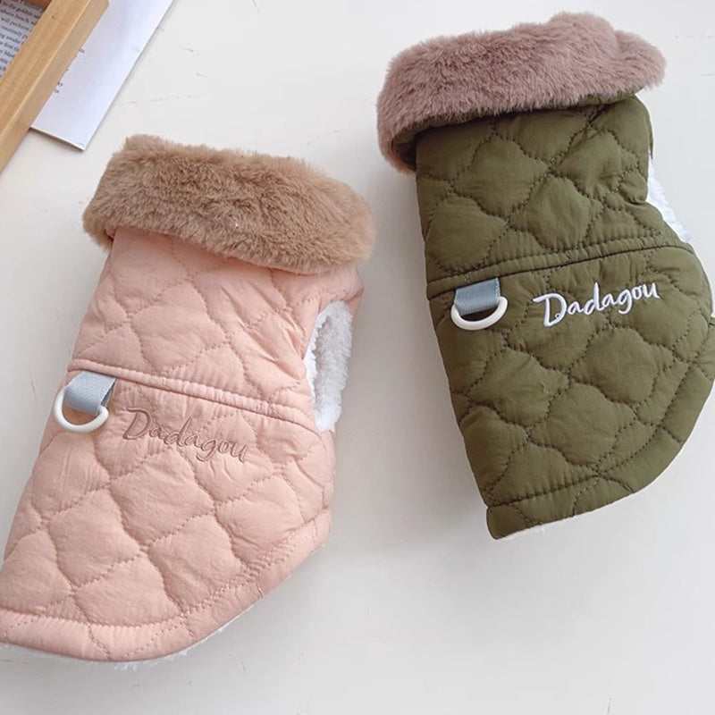 Winter Warm Dog Coat Waterproof Dog Jacket For Small Dogs Puppy Pet Vest