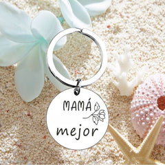Stainless Steel Keychain Pendant Portable Metal Key Chain