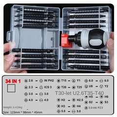 Portable Cross Shaped Slotted Screwdriver Driver