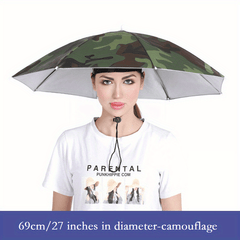 Sun Protection Head-mounted Umbrella Hat