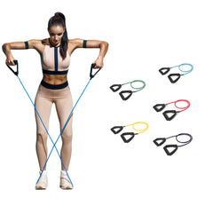 Fitness Sports Tension Band Yoga Elastic Band Resistance Rope 1pc