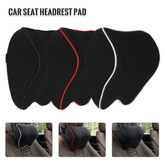 Car Neck Pillow Headrest Cushion Support Washable Travel Pillow
