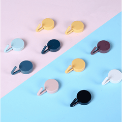 10pcs Self Adhesive Wall Hook Strong Hanger Hooks Home Storage Accessories