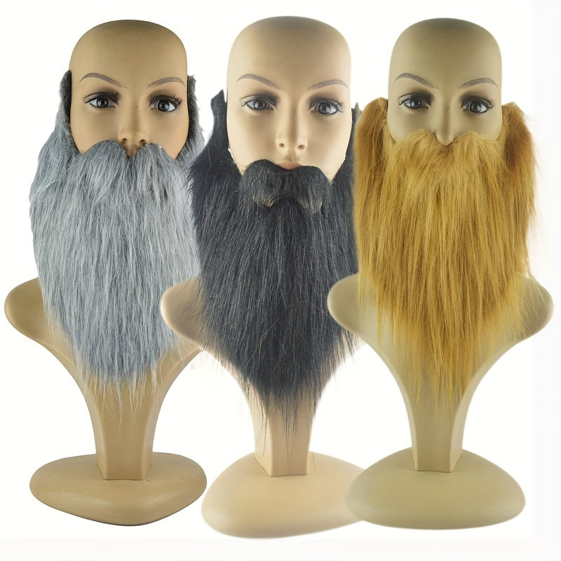 Funny Fluffy Santa Claus Beard Halloween Cosplay Costume Props