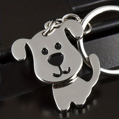 Shaking Head Dog Cat Keychain Bag Purse Car Key Pendant Ornament