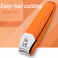 Portable Splashproof Nail Clipper Stainless Steel Nail Cutter