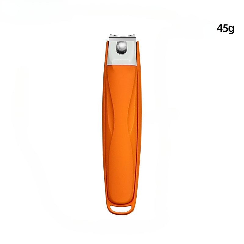 Portable Splashproof Nail Clipper Stainless Steel Nail Cutter