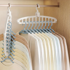 Space Saving Clothes Hanger for Home, Dorm, Travel - Foldable Drying Rack