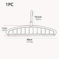 Space Saving Clothes Hanger for Home, Dorm, Travel - Foldable Drying Rack