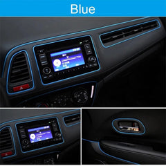 Flexible Car Moulding Strips 118in 3m Trim Dashboard Door Cover Auto Styling