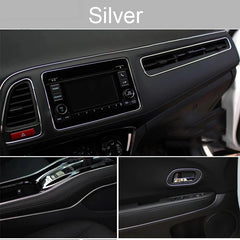 Flexible Car Moulding Strips 118in 3m Trim Dashboard Door Cover Auto Styling