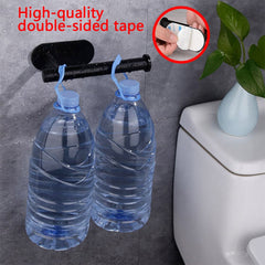 Adhesive Toilet Paper Holder Towel Rack Napkin Dispenser Stand