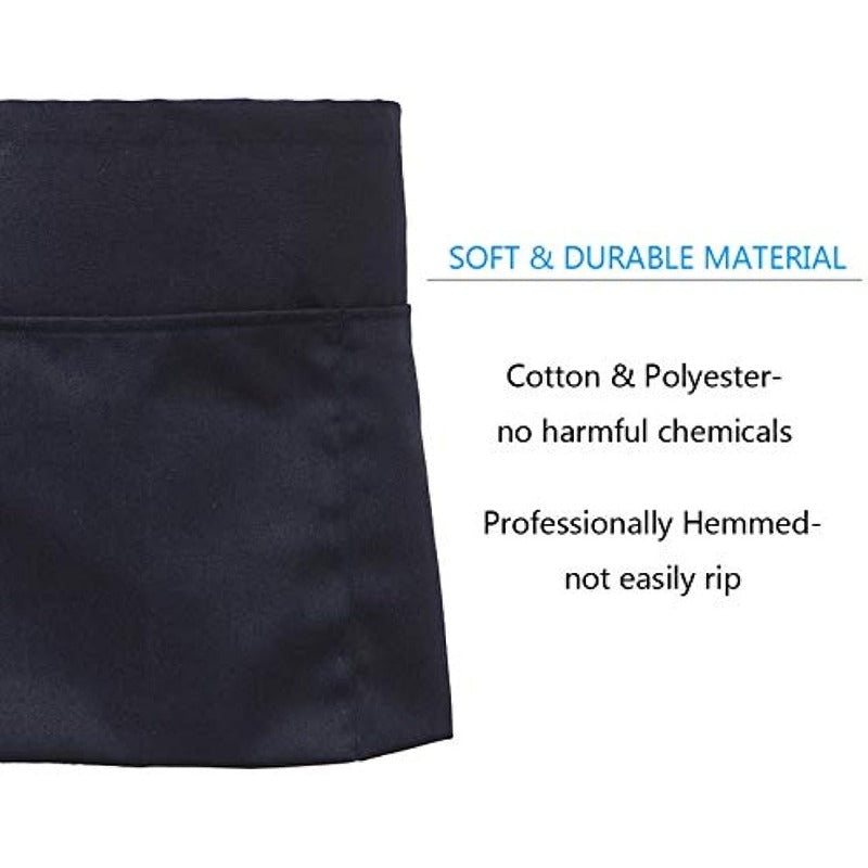 3pcs Waitress Apron Server Aprons With 3 Pockets