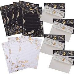Vintage Stationary Paper And Envelopes Set