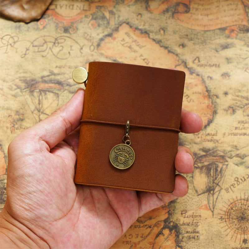 Mini Traveler's Notebook Planner Leather Mini Journal