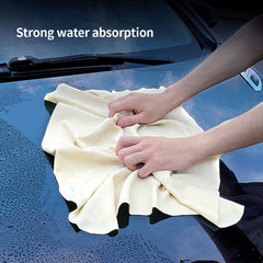 Natural Deer Skin Cleaning Cloth Car Household Motorcycle Washing Towel