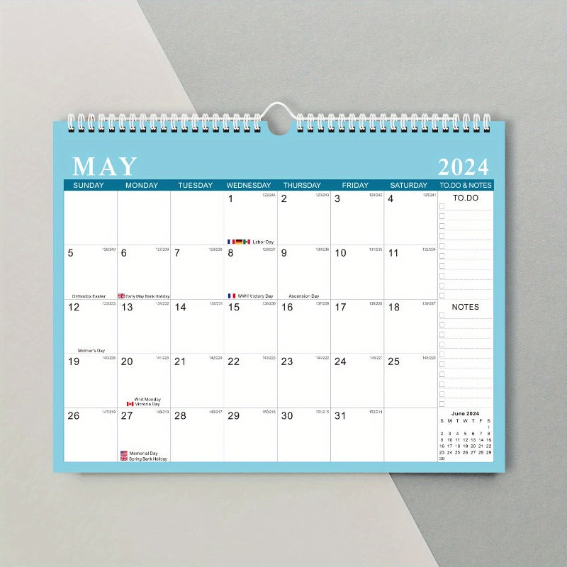 Minimalist Desk Calendar Monthly Planner To Do List