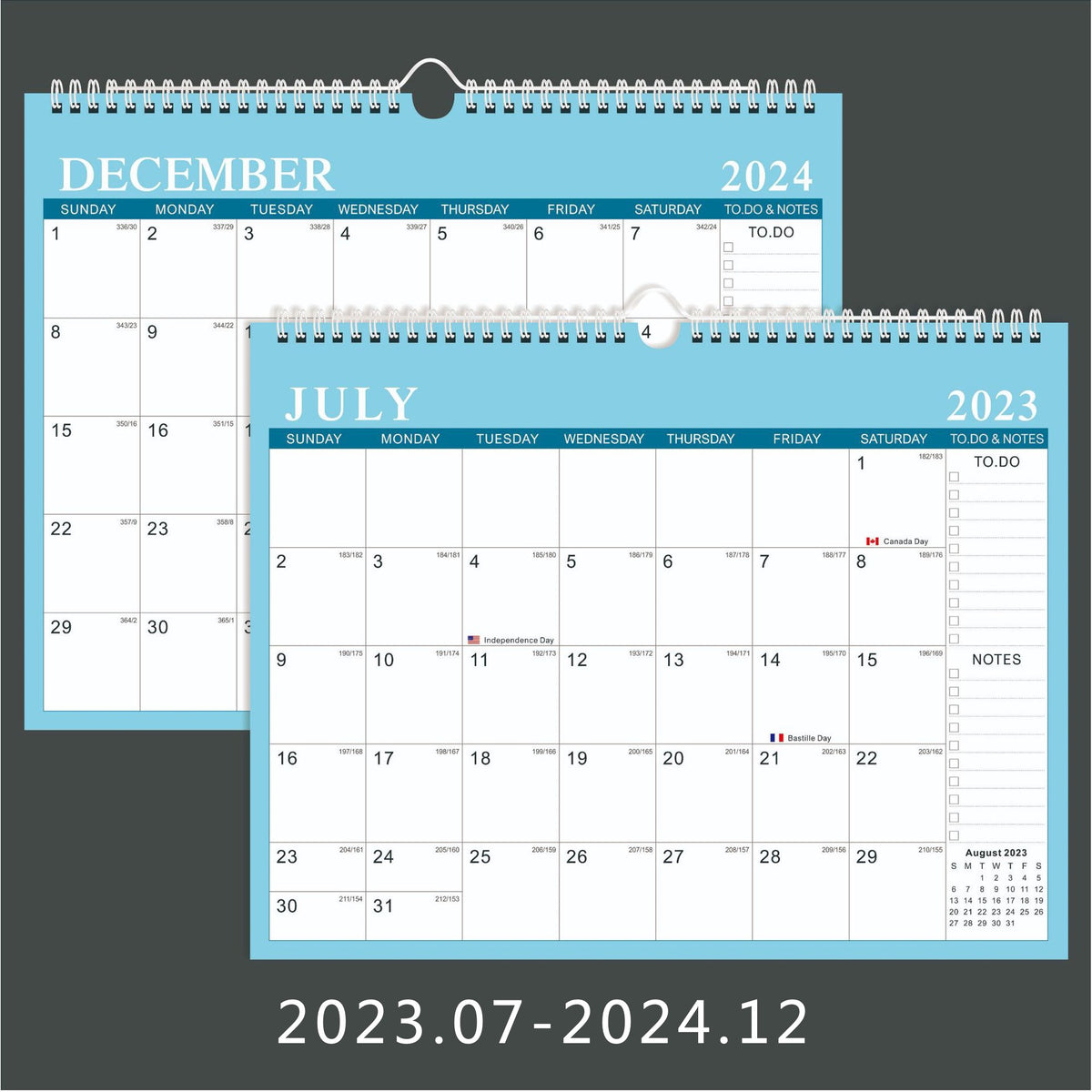 Minimalist Desk Calendar Monthly Planner To Do List