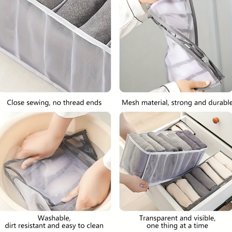 Underwear Storage Boxes Divider Drawer Organiser Women's Lingerie
