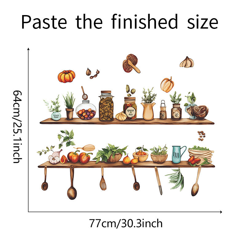 2pcs Dining Table Decor Stickers for Home Decor