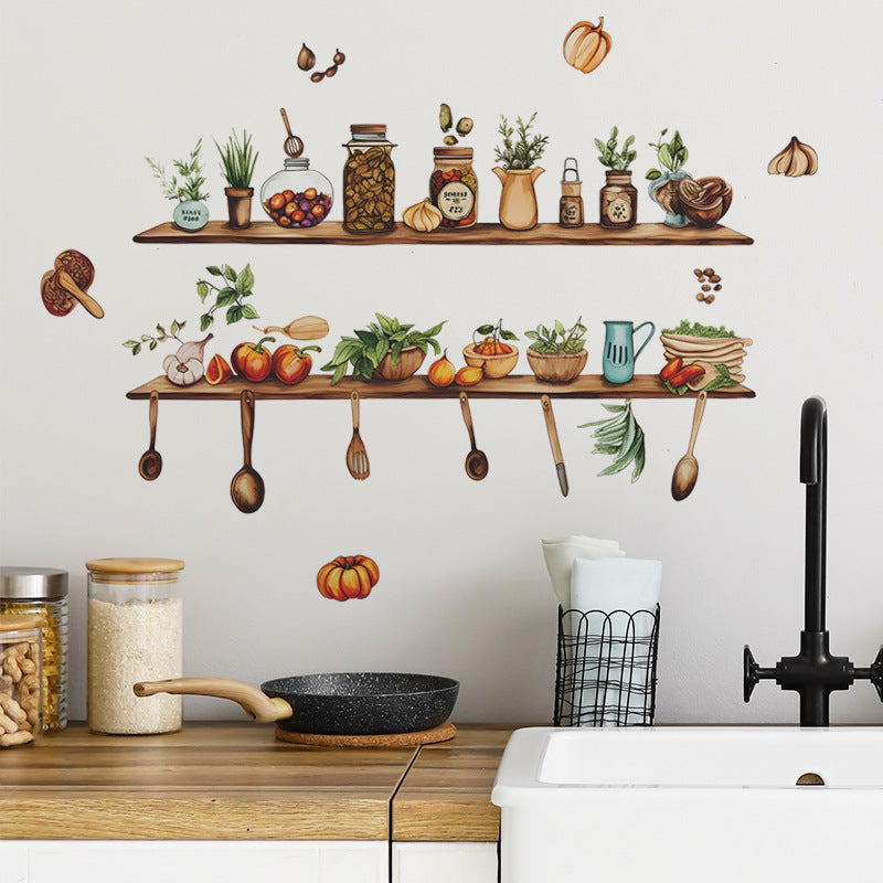 2pcs Dining Table Decor Stickers for Home Decor