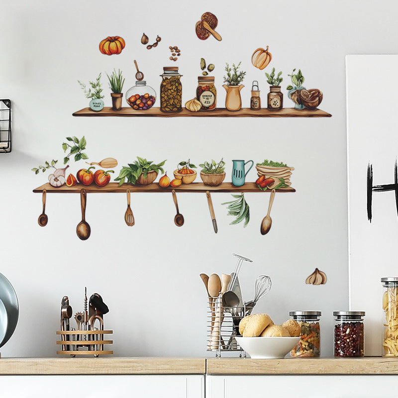 2pcs Dining Table Decor Stickers for Home Decor