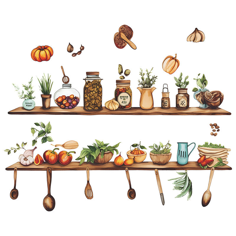2pcs Dining Table Decor Stickers for Home Decor
