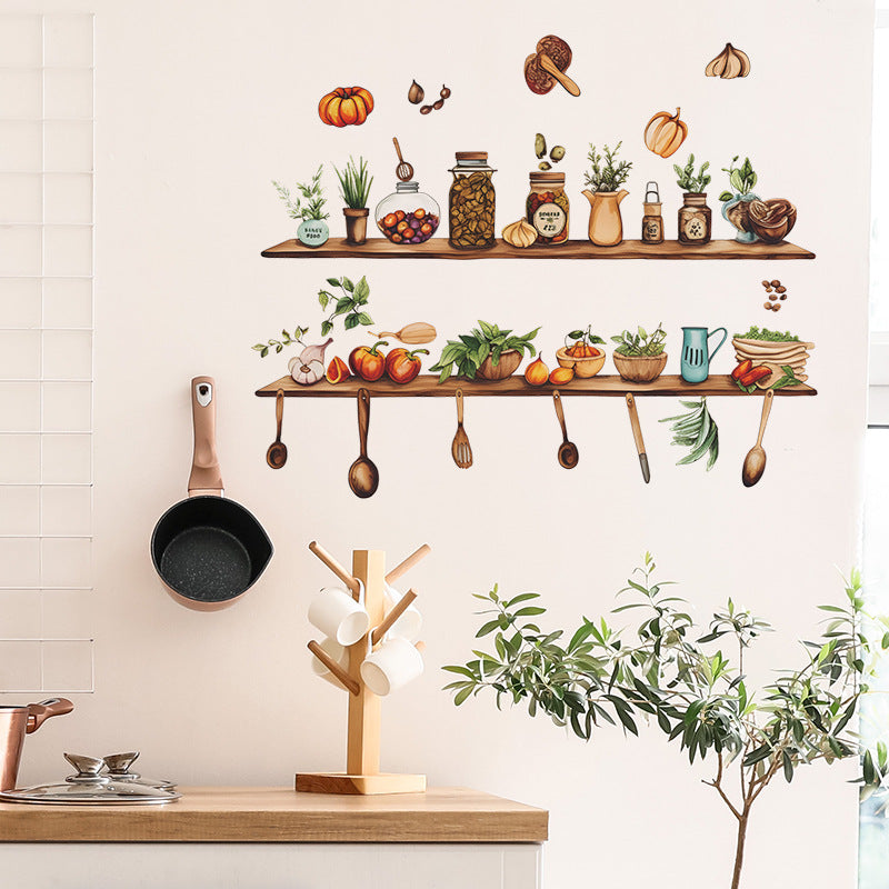 2pcs Dining Table Decor Stickers for Home Decor