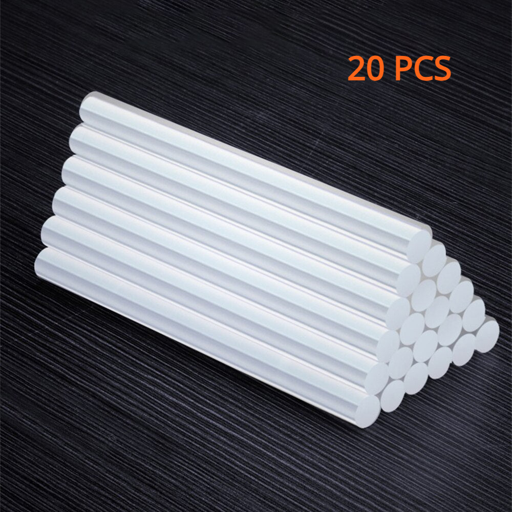 20 Pcs 7 100MM Hot Melt Adhesive Glue Stick High Viscosity Strengthen Stickiness