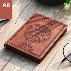 A6 Vintage Style Notebook 140 Sheets Diary Notepad